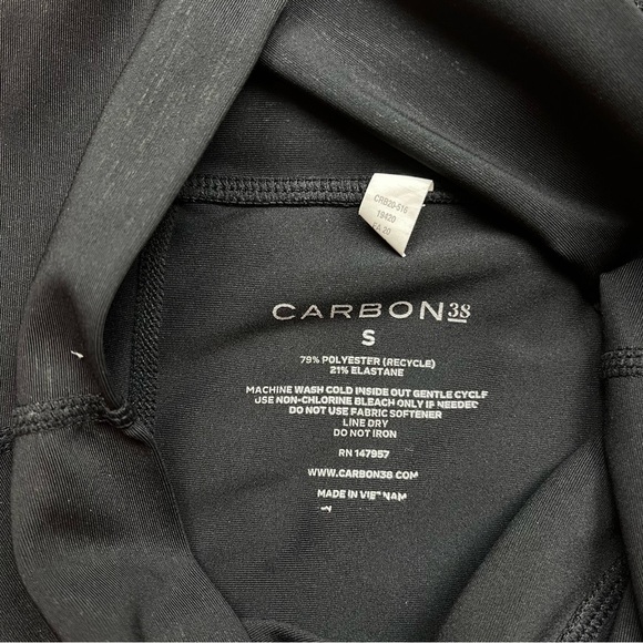 Carbon38 Metallic striped high rise 7/8 legging S - Picture 6 of 7